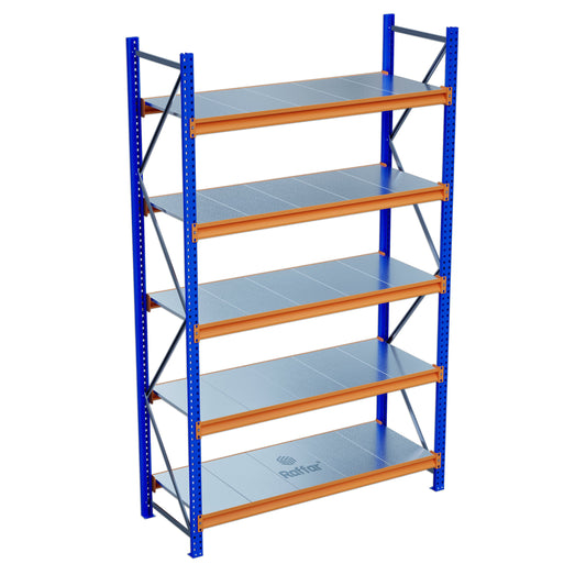 5 Katlı Endüstriyel Depo Raf Sistemi – Hafif Yük Rafı