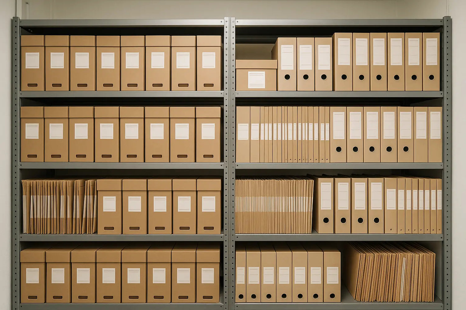 Çelik Depo Arşiv Raf Sistemleri