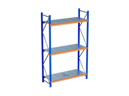 3 Katlı Endüstriyel Depo Raf Sistemi – Hafif Yük Rafı