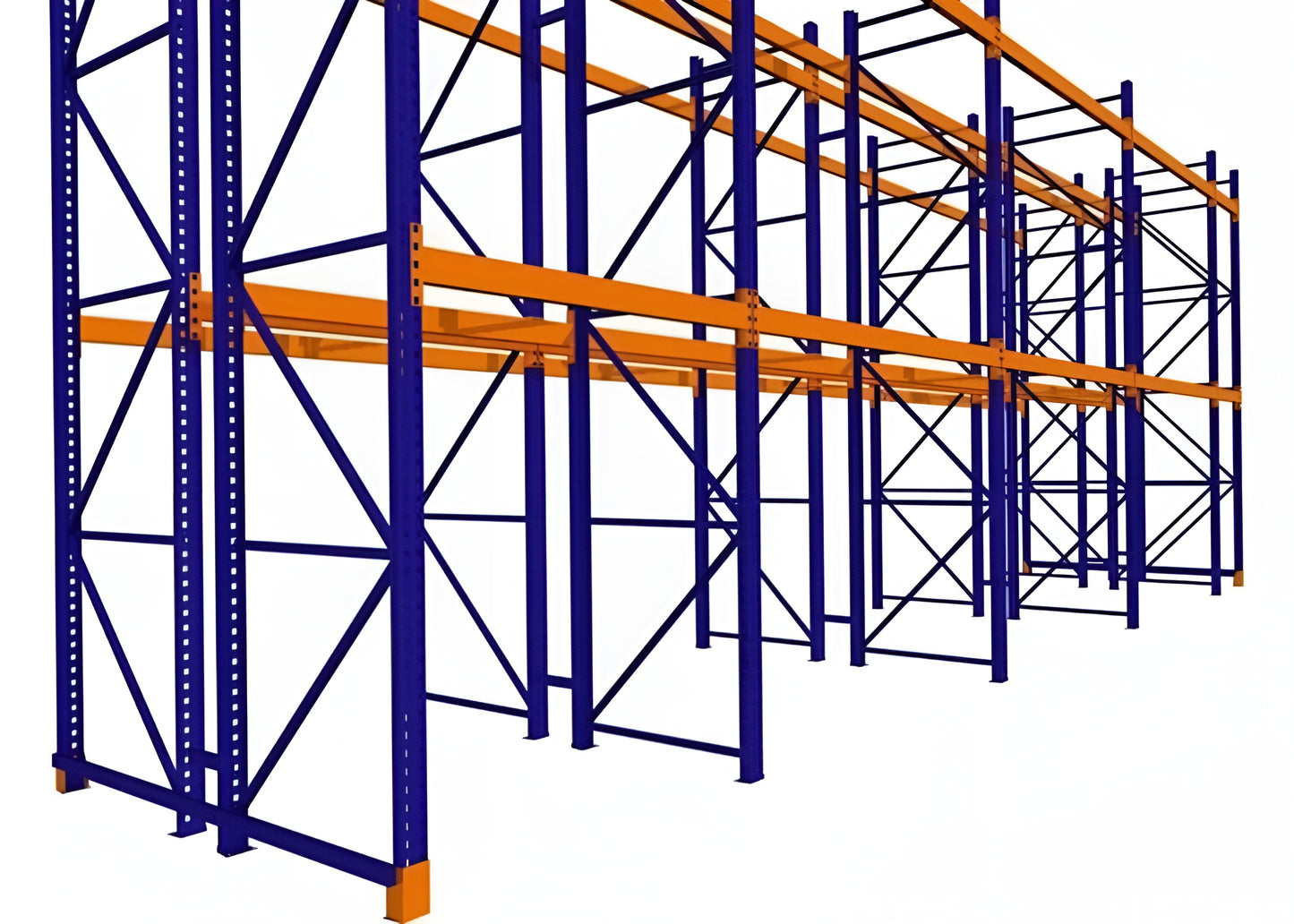 Sırt Sırta Ağır Yük Raf Sistemi