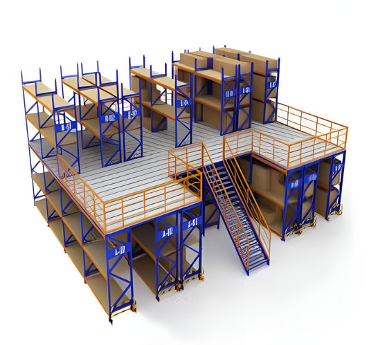 Mezanin Ağır Yük Raf Sistemi