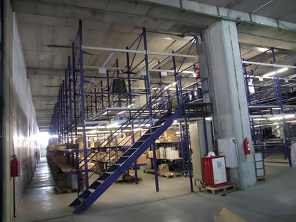 Mezanin Ağır Yük Raf Sistemi