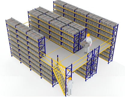 Mezanin Ağır Yük Raf Sistemi