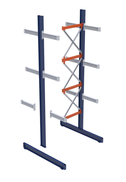 Konsol Kollu Raf Sistemi (Cantilever Raf Sistemi)
