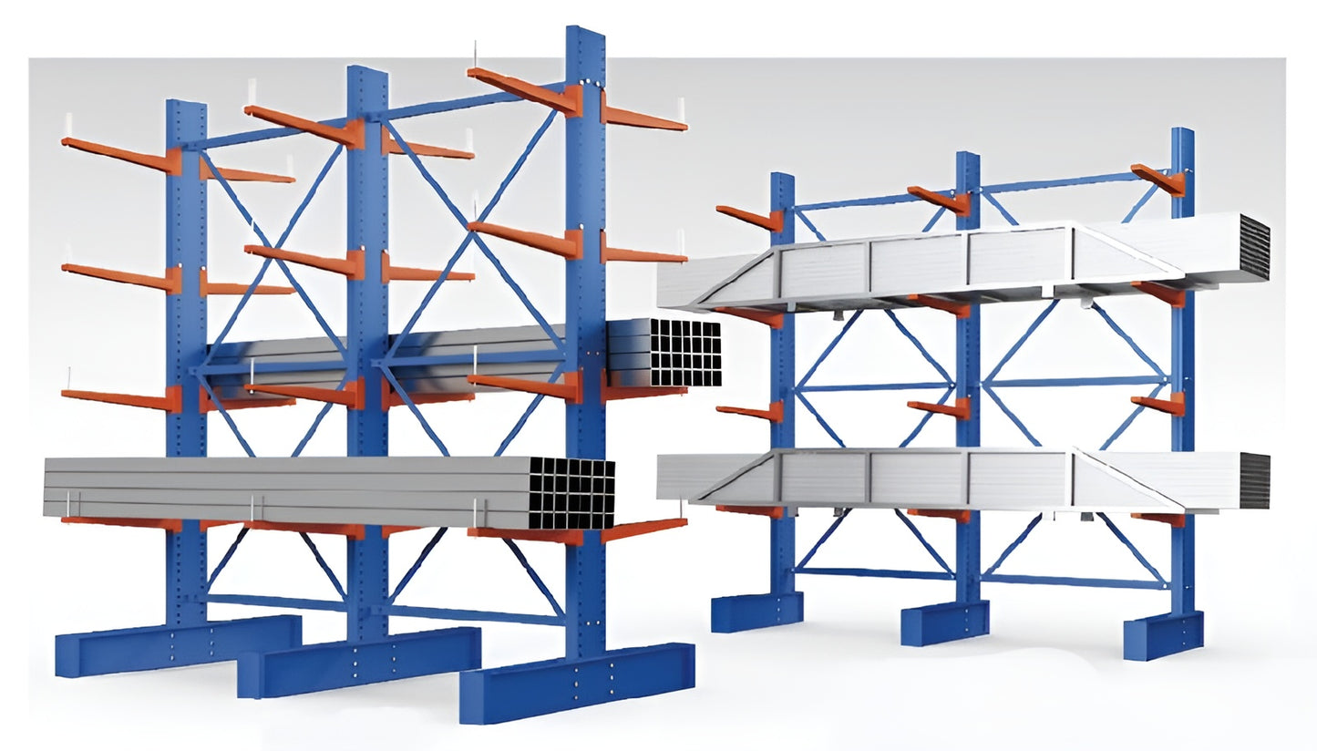 Konsol Kollu Raf Sistemi (Cantilever Raf Sistemi)