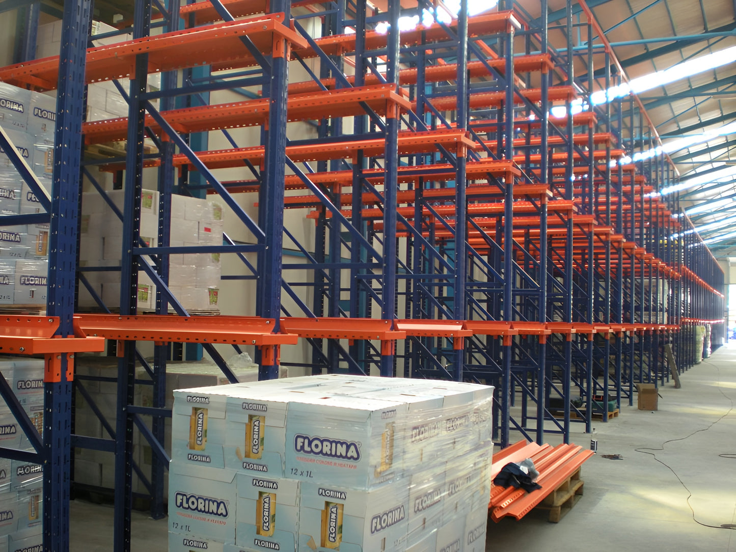 Drive-In Ağır Yük Raf Sistemi