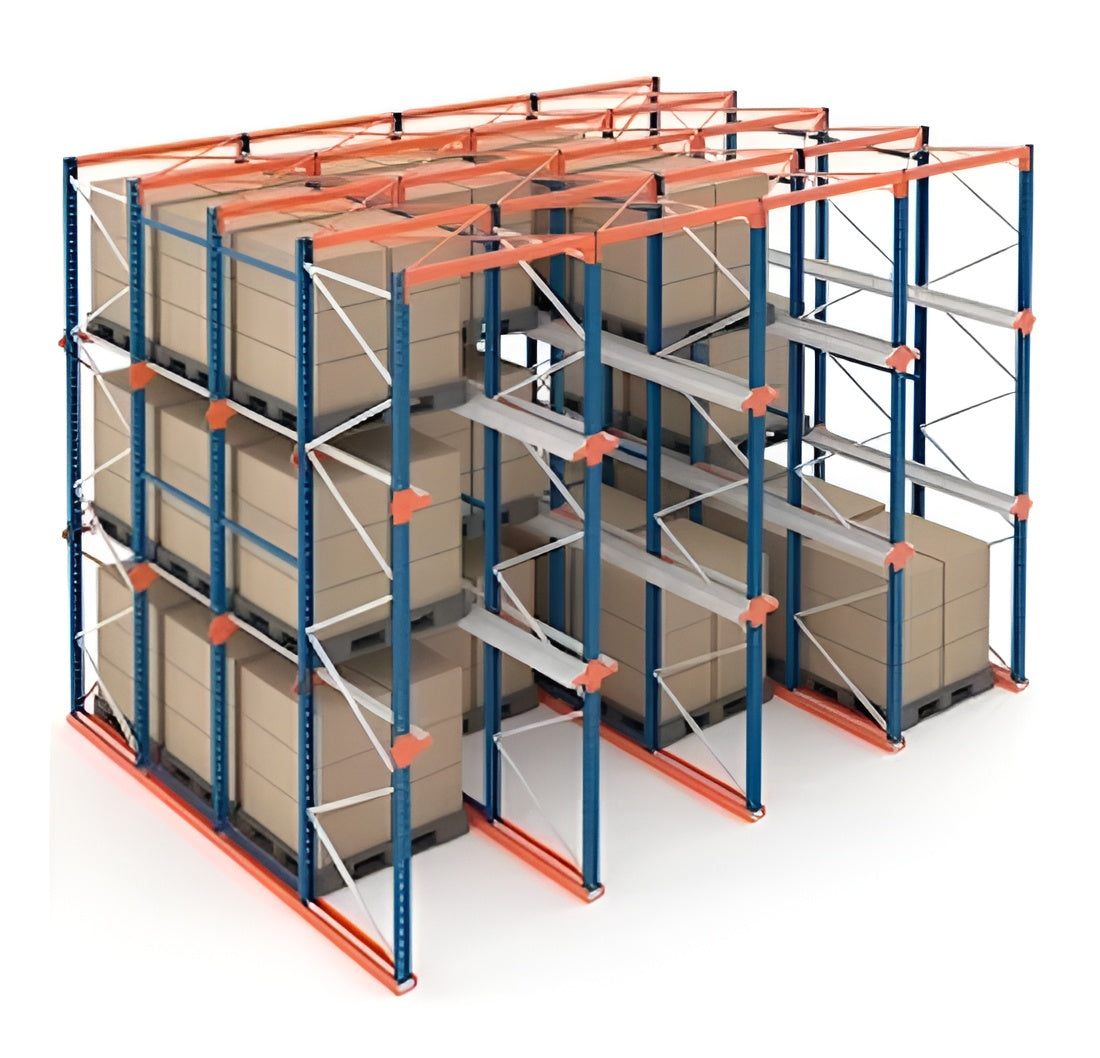 Drive-In Ağır Yük Raf Sistemi