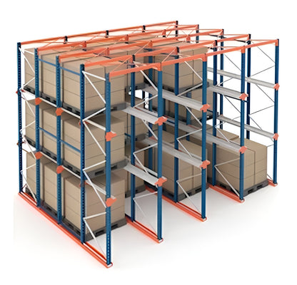 Drive-In Ağır Yük Raf Sistemi