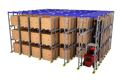 Drive-In Ağır Yük Raf Sistemi