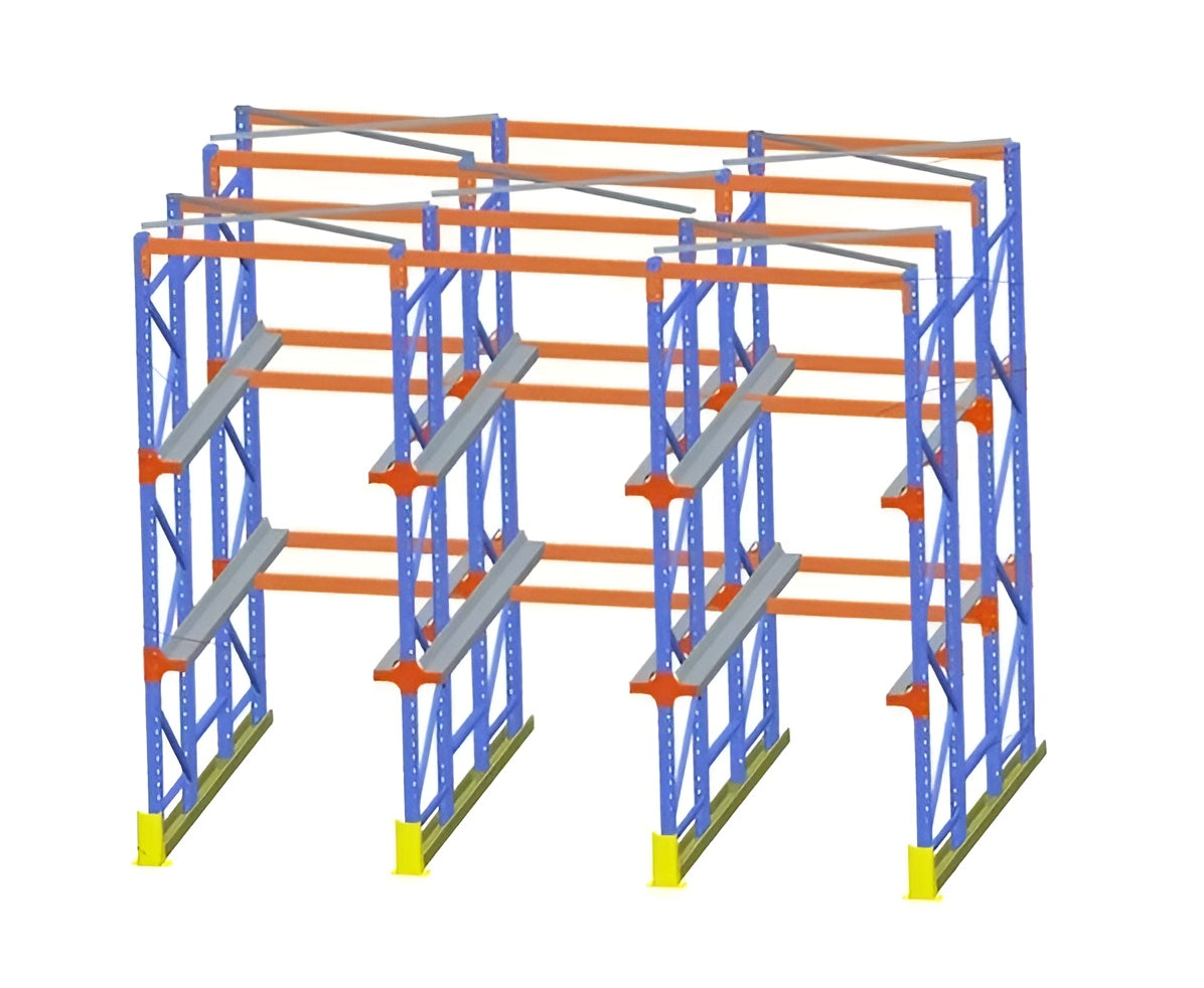 Drive-In Ağır Yük Raf Sistemi