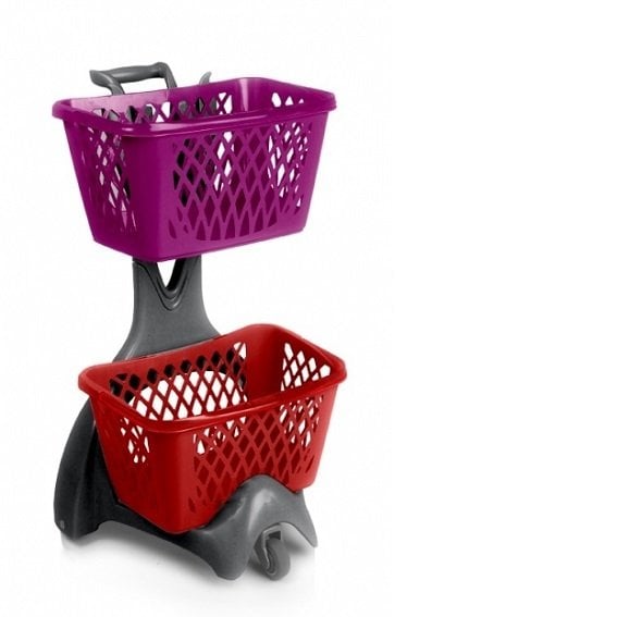 Tekerlekli Sepet Taşıyıcı - Kery