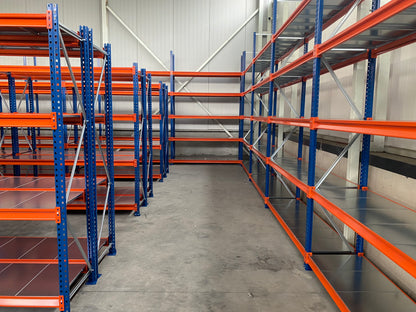 4 Katlı Endüstriyel Depo Raf Sistemi – Hafif Yük Rafı