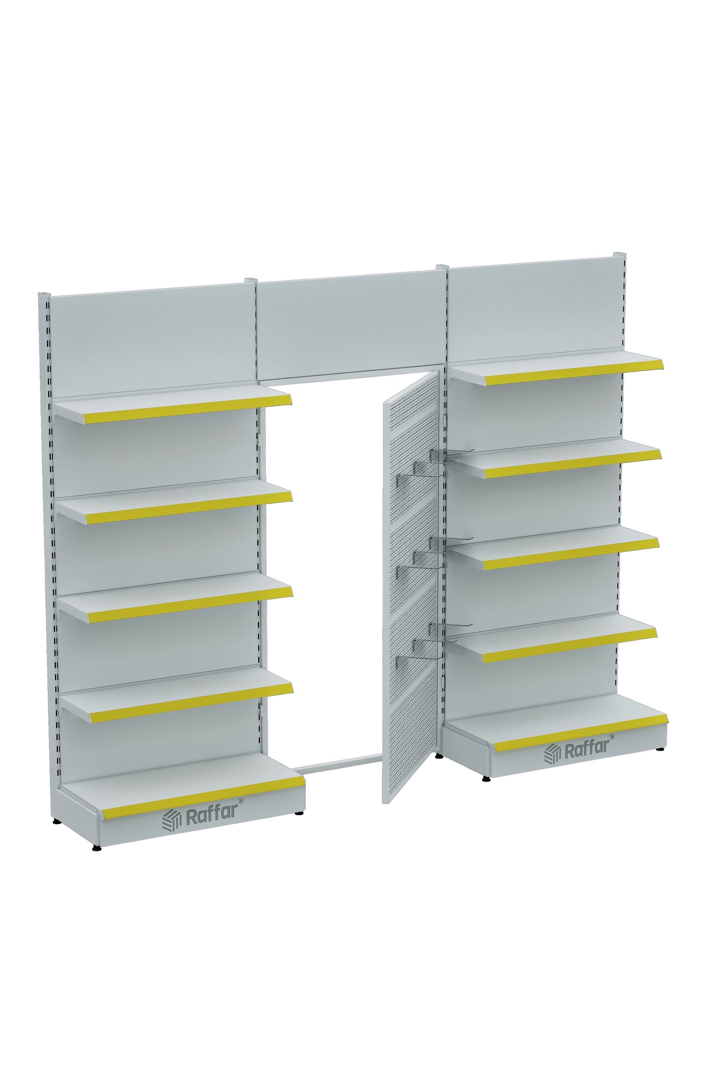 Beyaz Renk Tek Ayaklı KAPI Ünitesi  (Tek Başına Kullanılmaz) 90*H220 CM