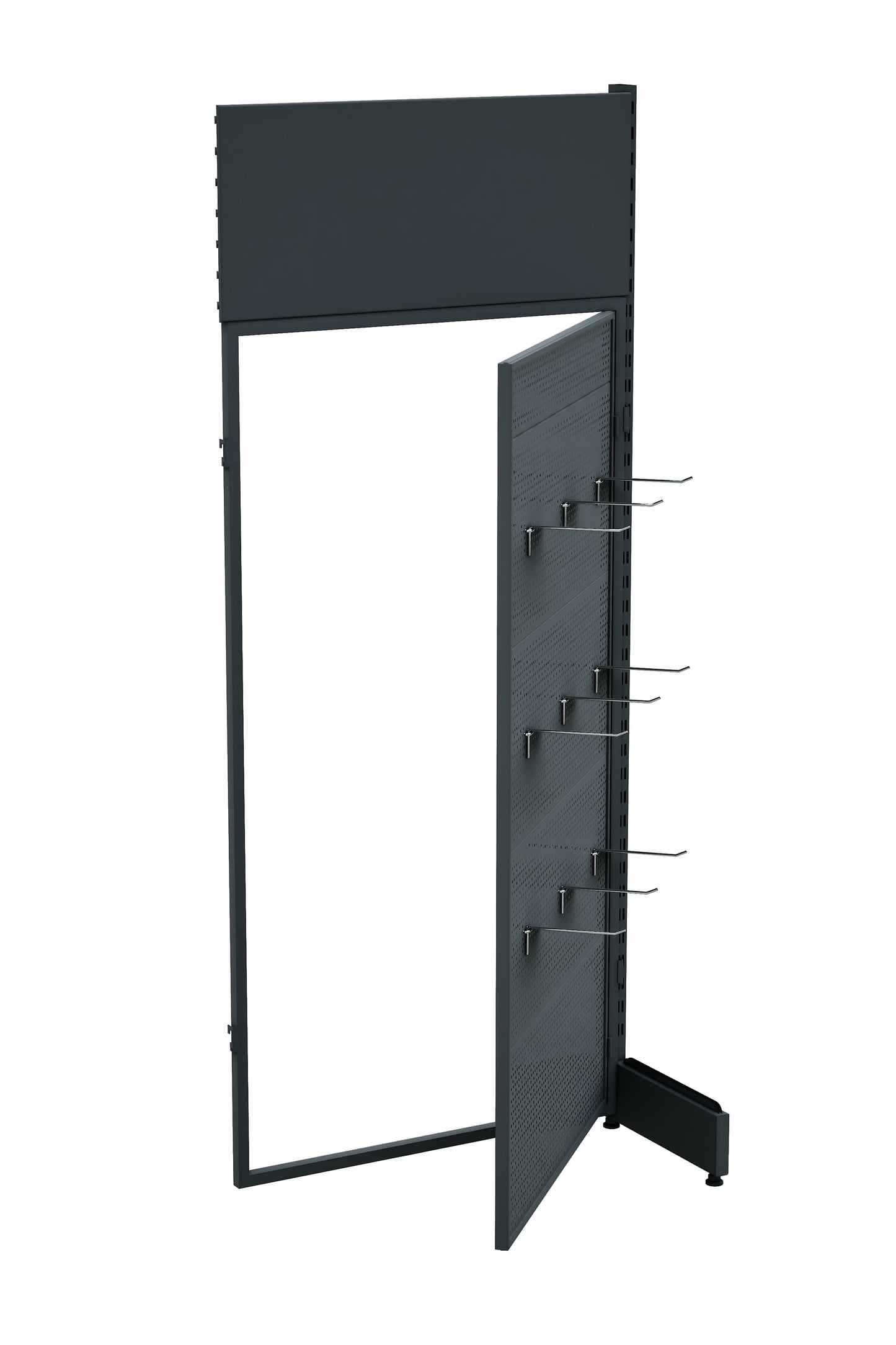 ANTRASİT Renk Tek Ayaklı KAPI Ünitesi  (Tek Başına Kullanılmaz) 90*H220 CM