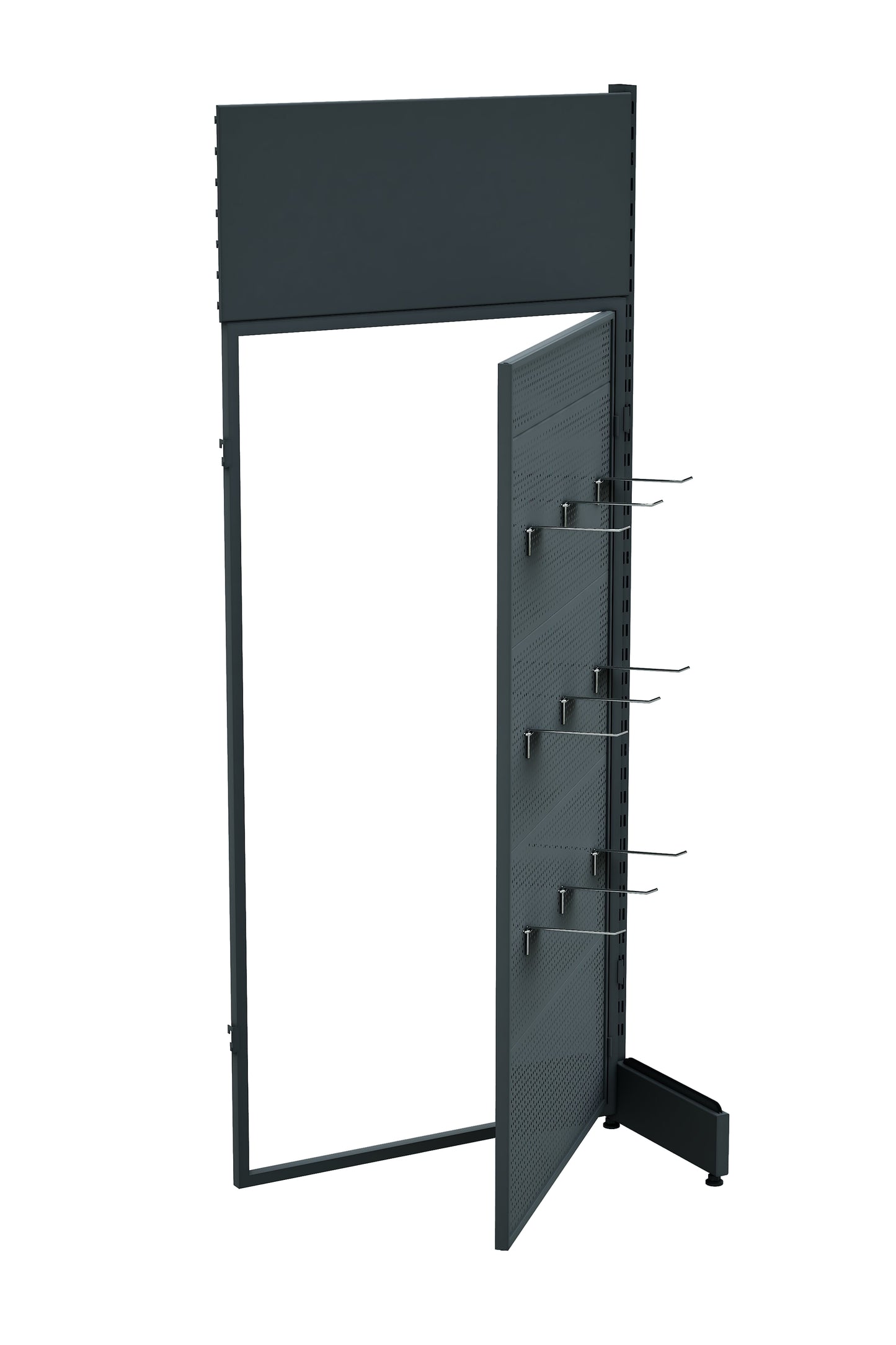 ANTRASİT Renk Tek Ayaklı KAPI Ünitesi  (Tek Başına Kullanılmaz) 90*H220 CM