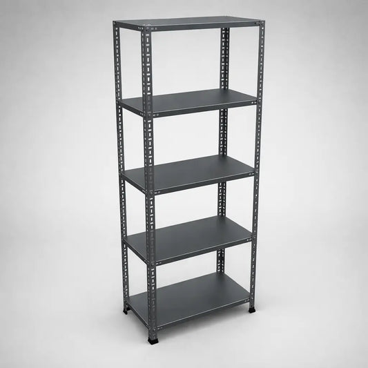 ANTRASIT Fırın Boyalı  5 Katlı Arşiv Raf Sistemi - Çelik Raf - Metal Raf Raffar