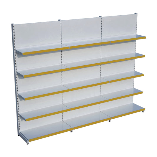 Market Petshop Kırtasiye Rafı Duvar Ünitesi D30CMxG210CMxH220CM Market Raf Sistemi